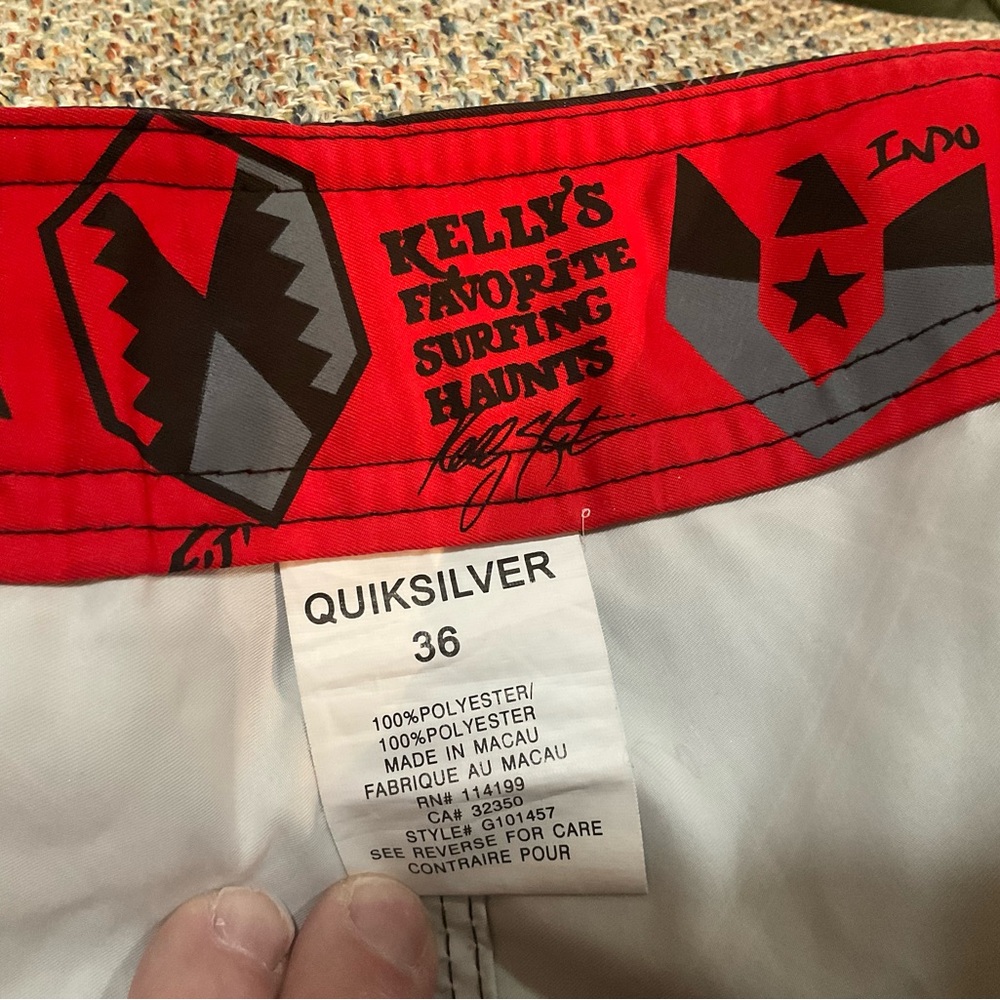 OG Kelly Slater Quicksilver Board Shorts - Picture 6 of 6